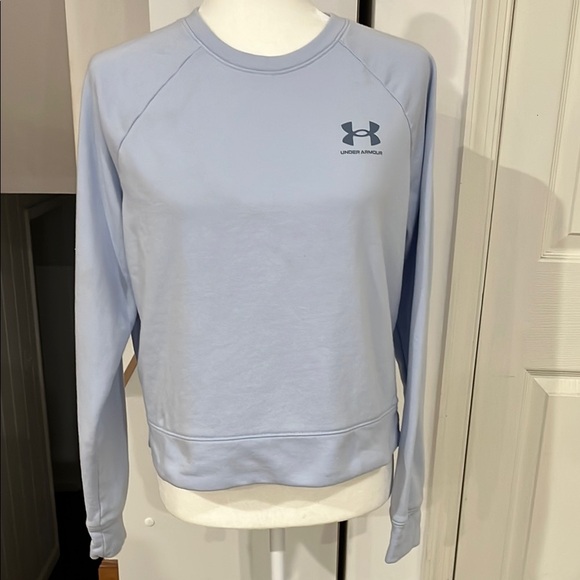 Under Armour Sweaters - Under Armour Light Blue Sweatshirt sze M